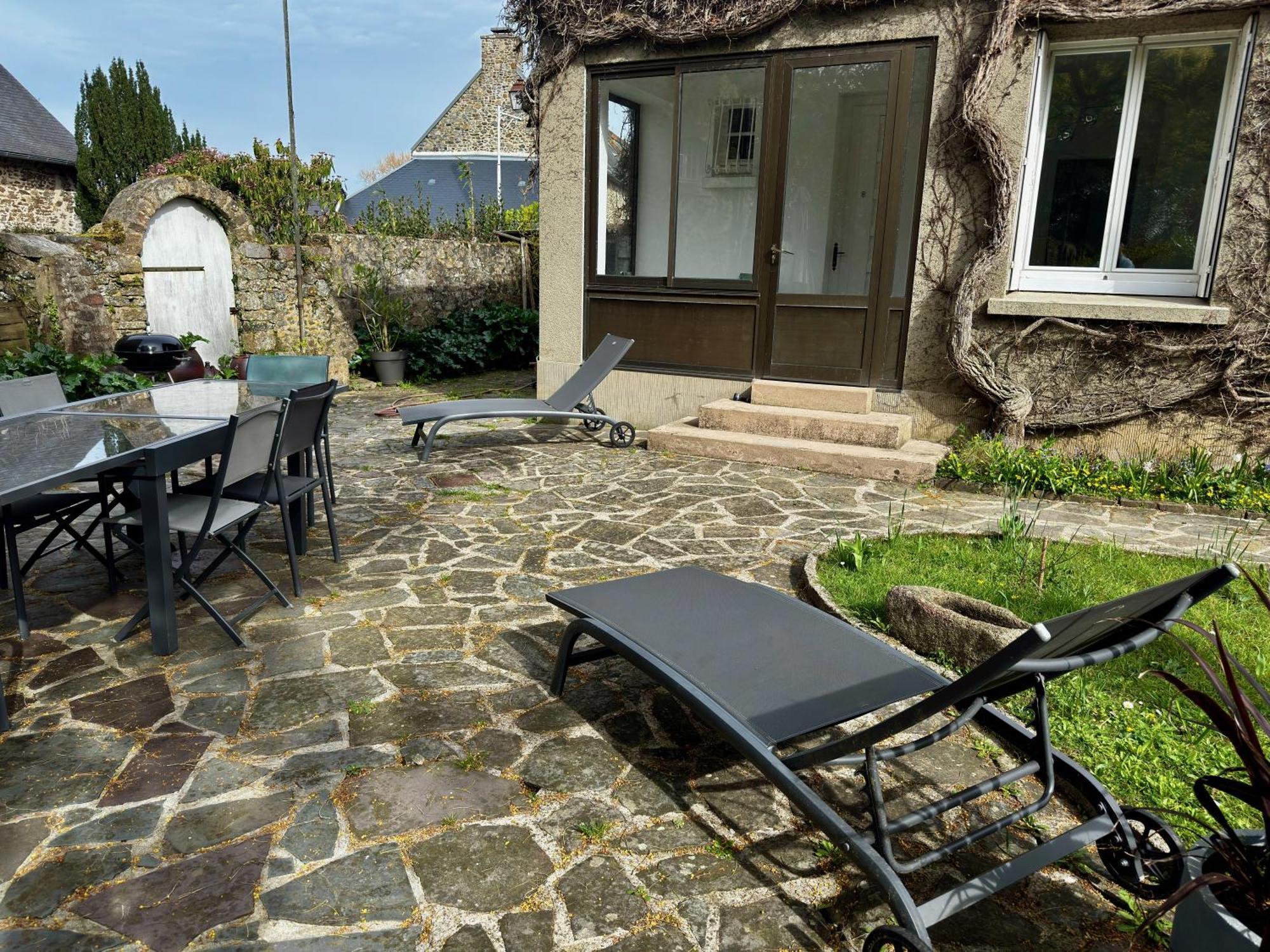 La Triolette, Maison Chaleureuse, Independante Et Refaite A Neuf Dans Le Vieux Coutainville, Tourisme Ou Teletravail Agon-Coutainville Eksteriør bilde